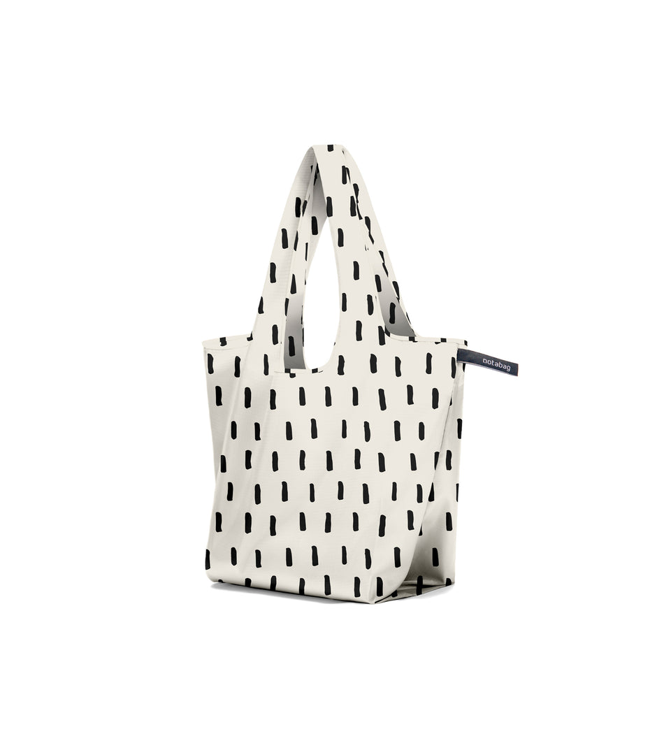 Notabag Tote – Black Brush