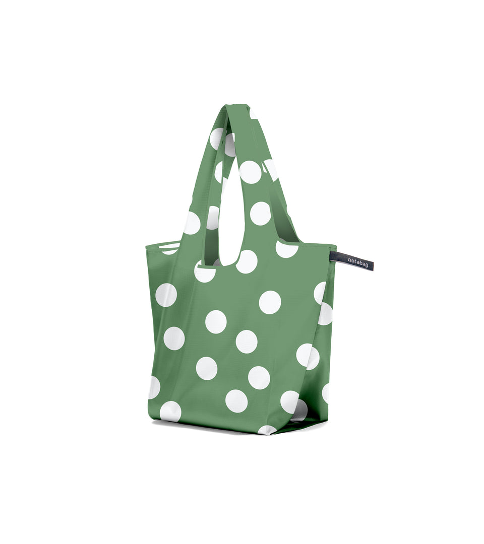Notabag Tote – Olive Dots