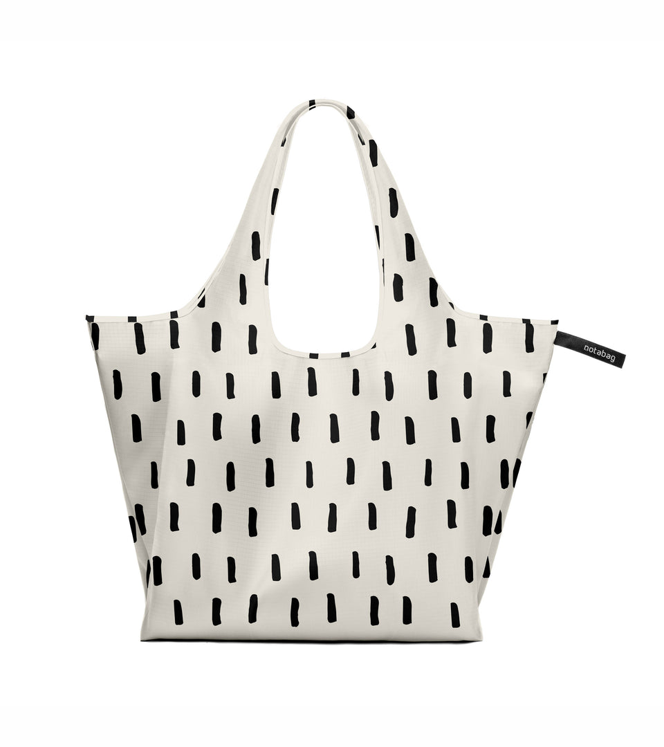 Notabag Tote – Black Brush