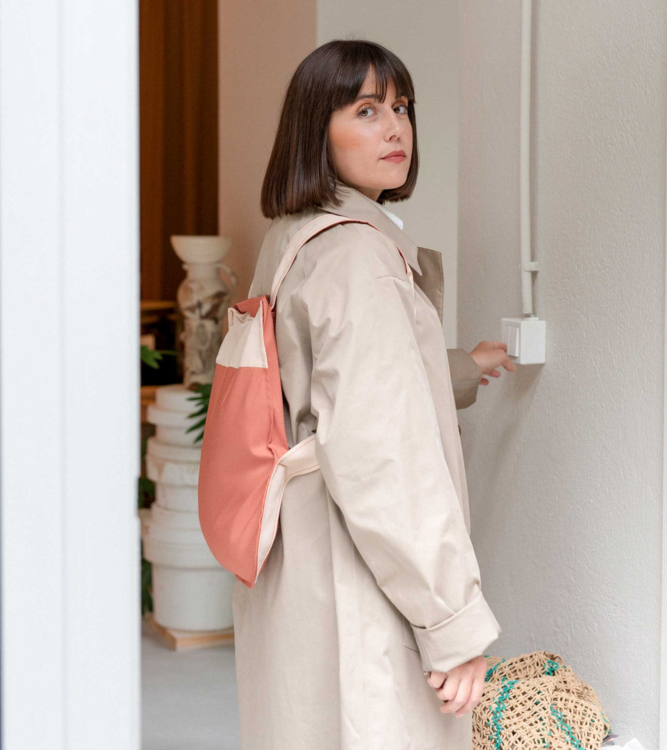 Notabag –  Sand / Terracotta