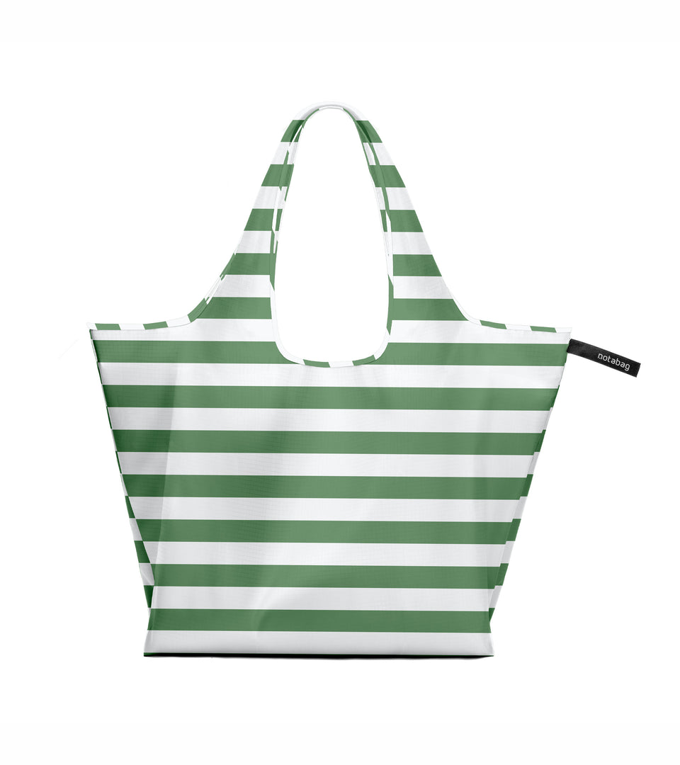 Notabag Tote – Olive Stripes