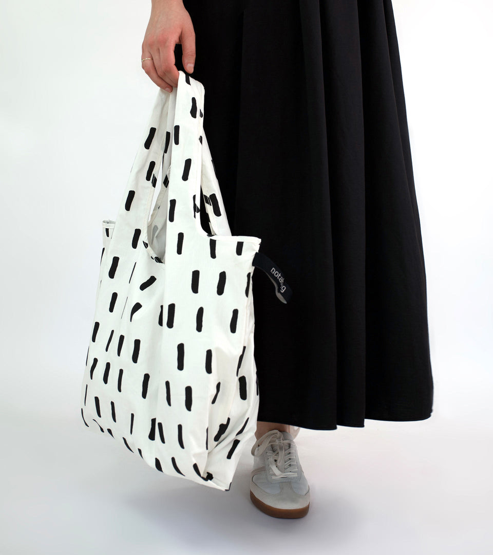 Notabag Tote – Black Brush