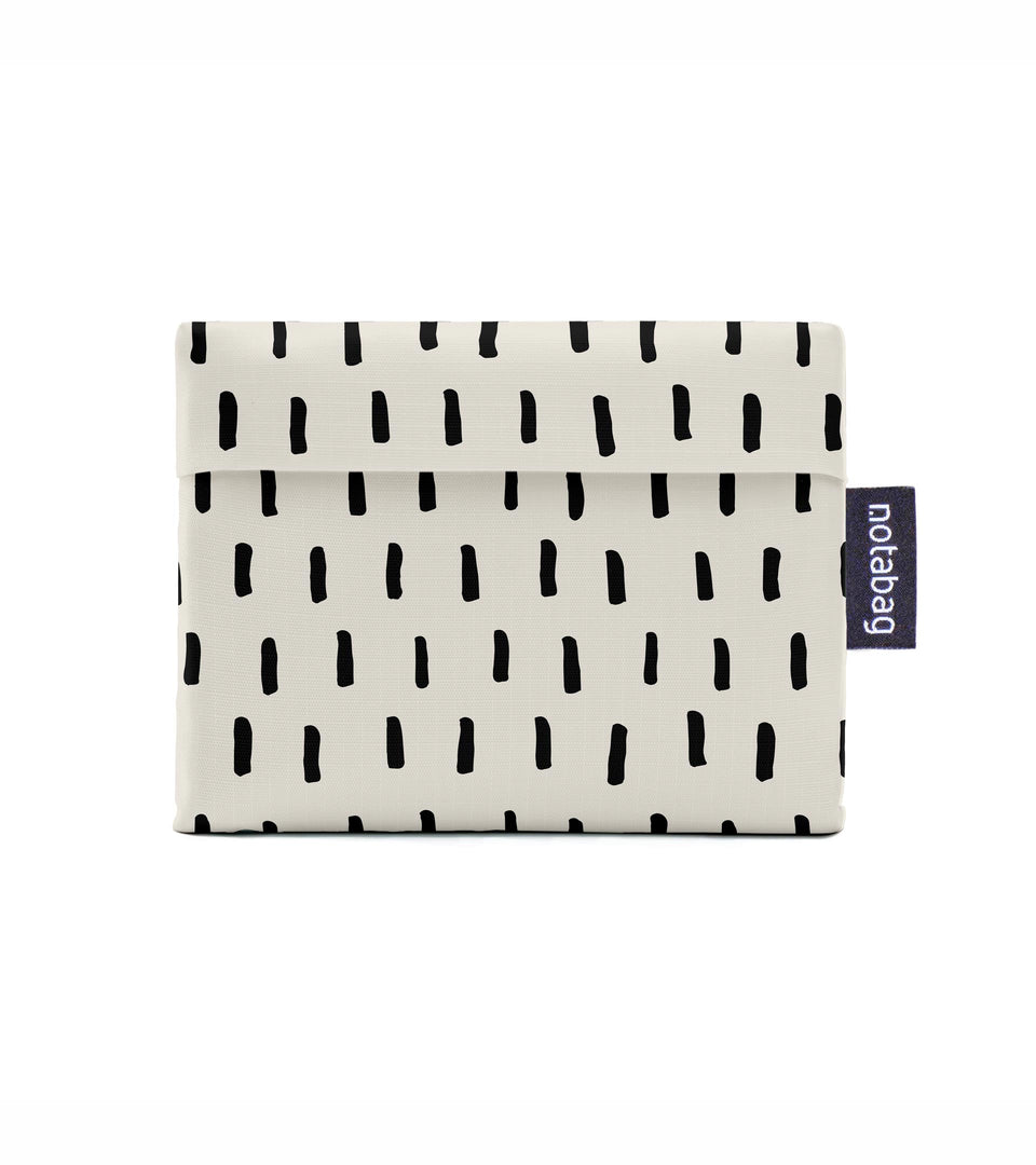 Notabag Tote – Black Brush