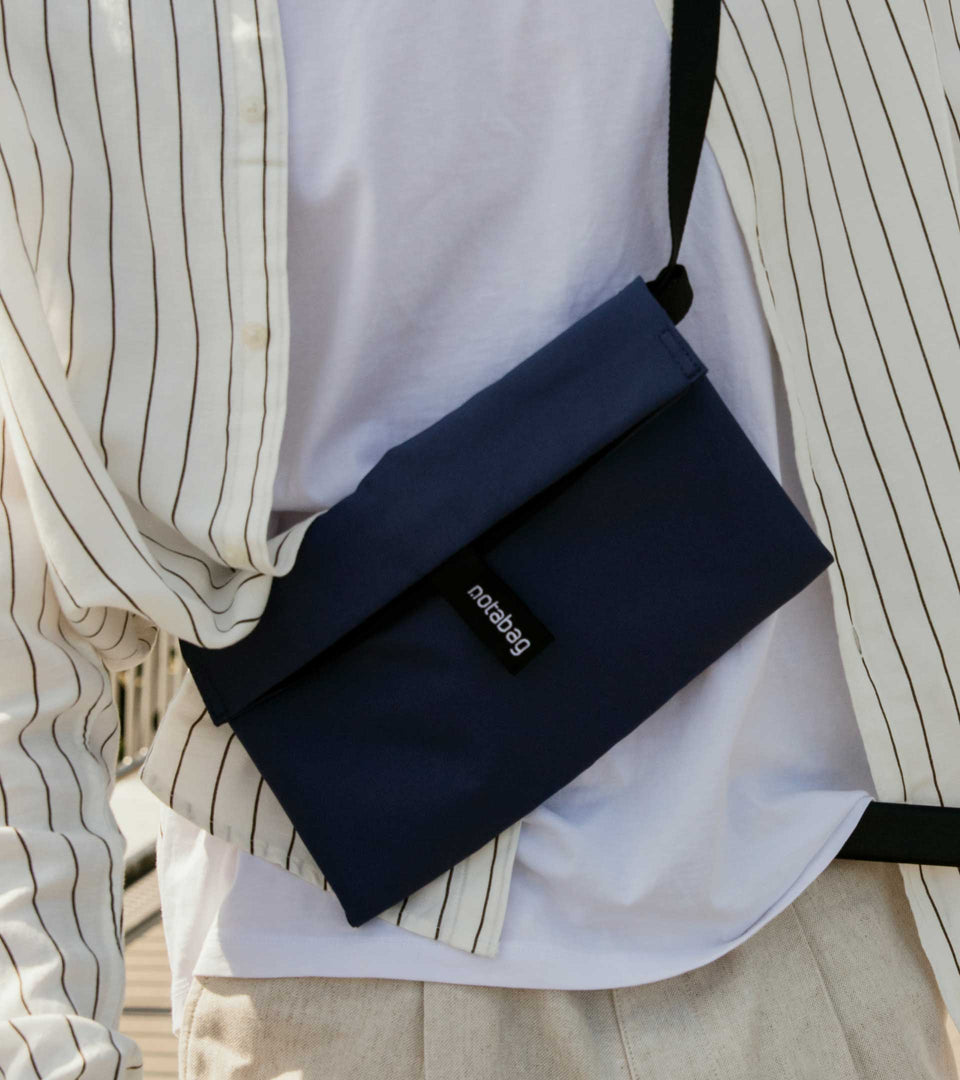 Notabag Crossbody – Navy Blue