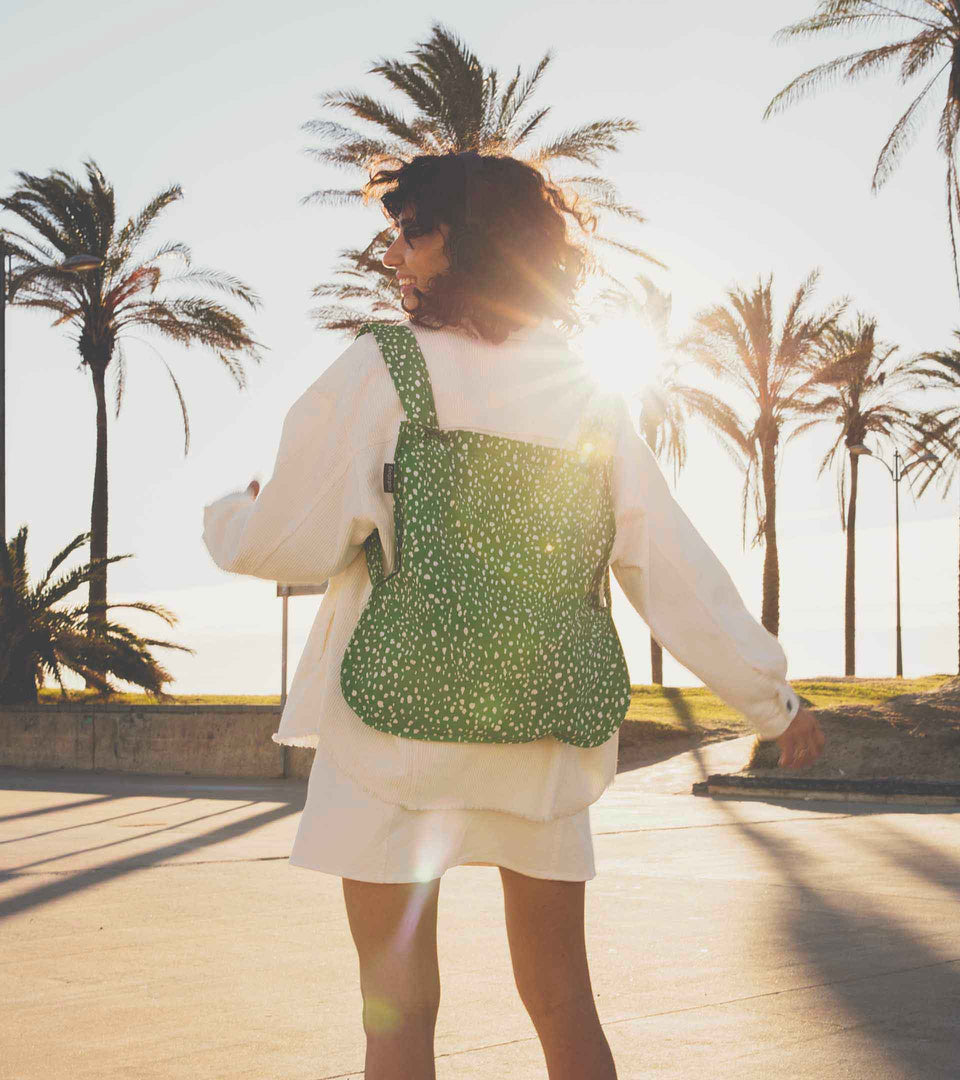 Notabag – Green Sprinkle - Notabag Pattern Notabag USA