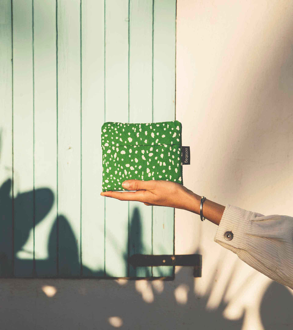 Notabag – Green Sprinkle - Notabag Pattern Notabag USA