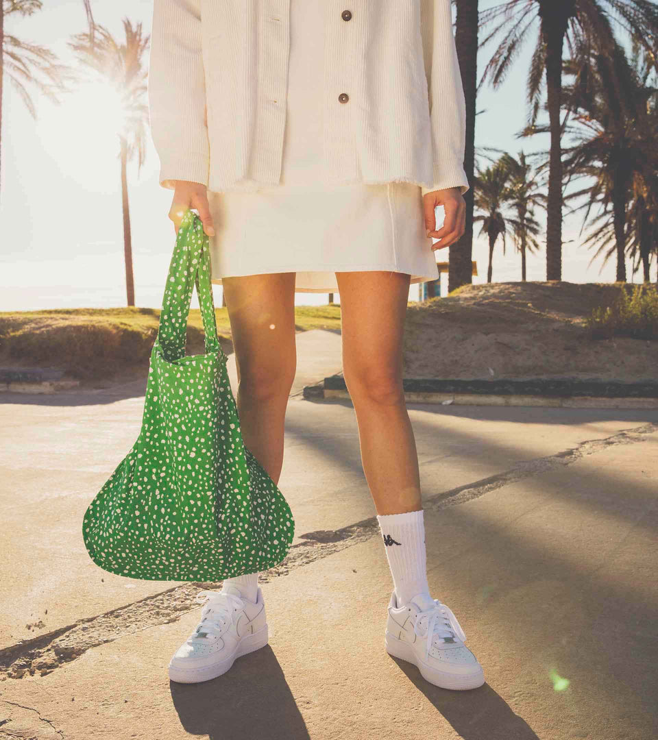 Notabag – Green Sprinkle - Notabag Pattern Notabag USA