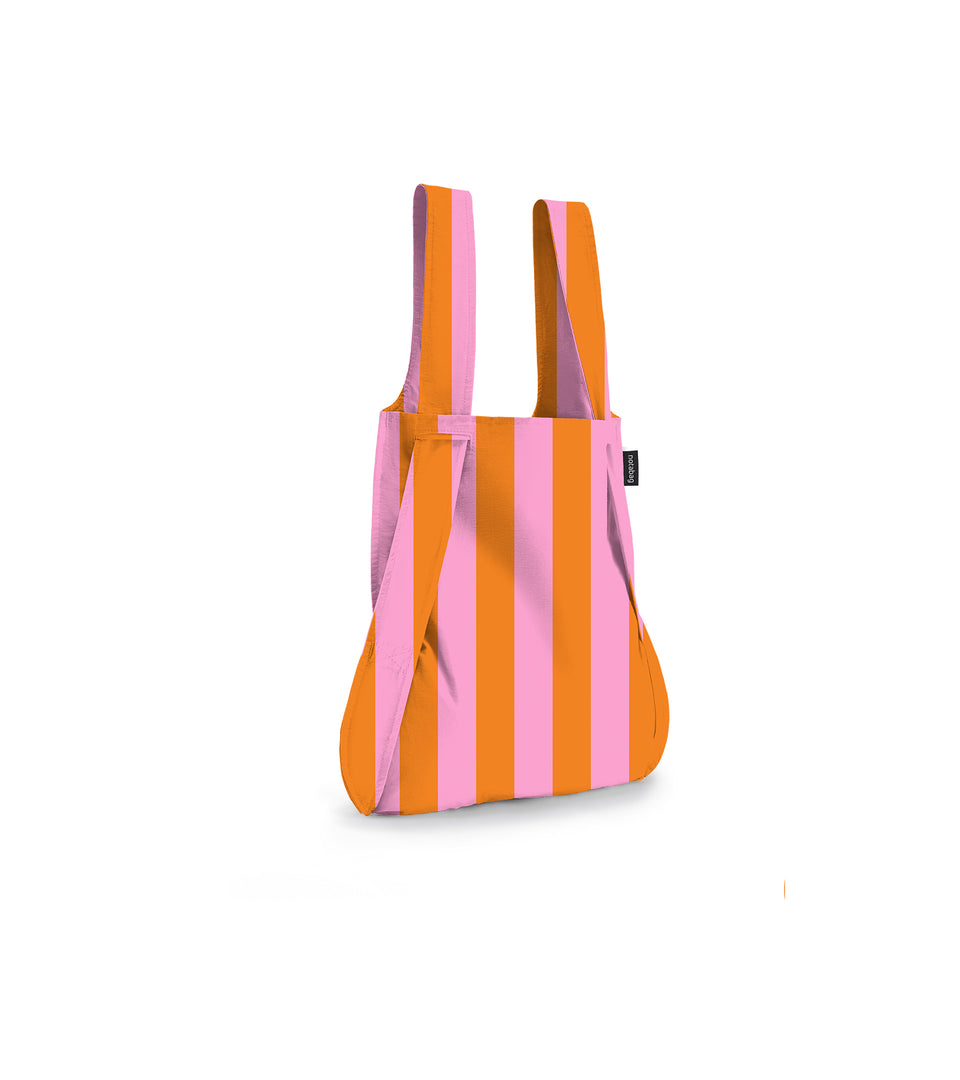 Notabag – Orange/Pink Stripes