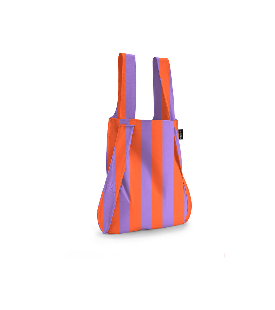Notabag – Red/Purple Stripes
