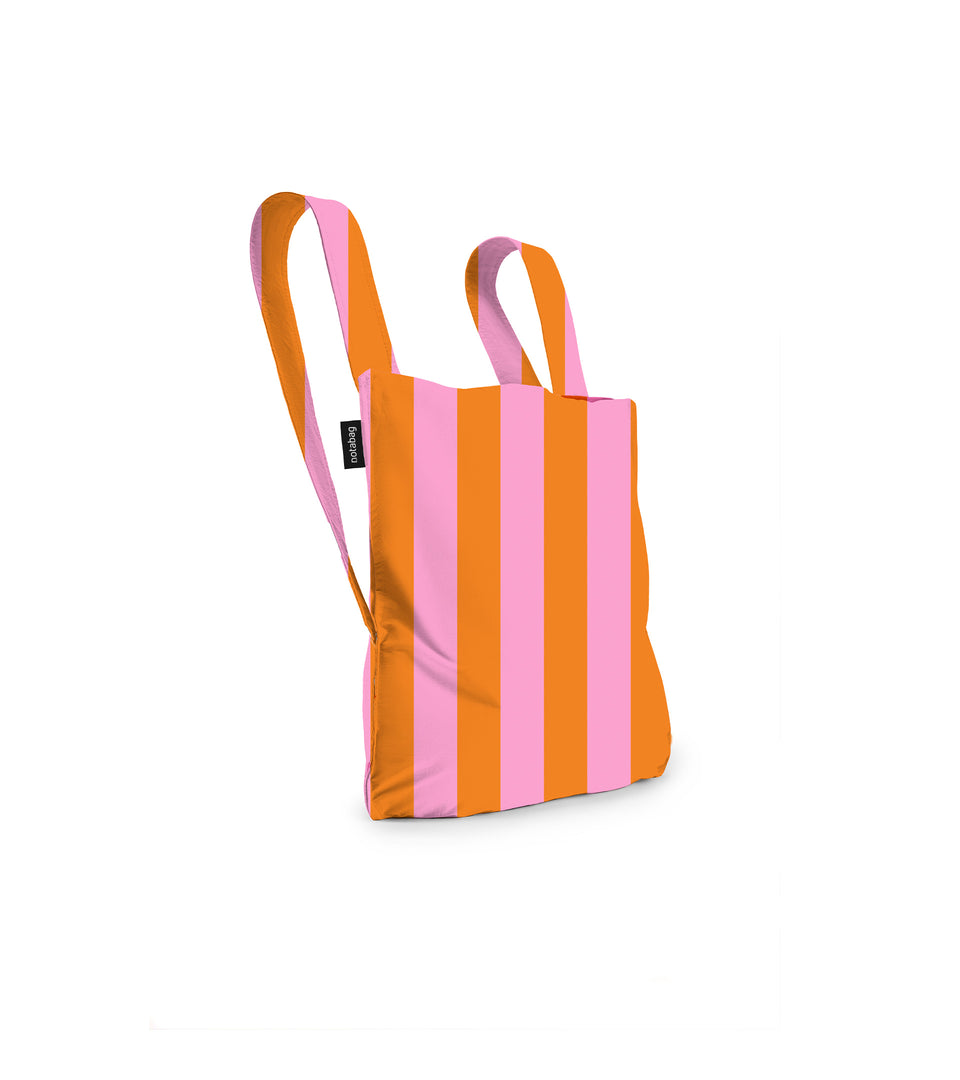 Notabag – Orange/Pink Stripes