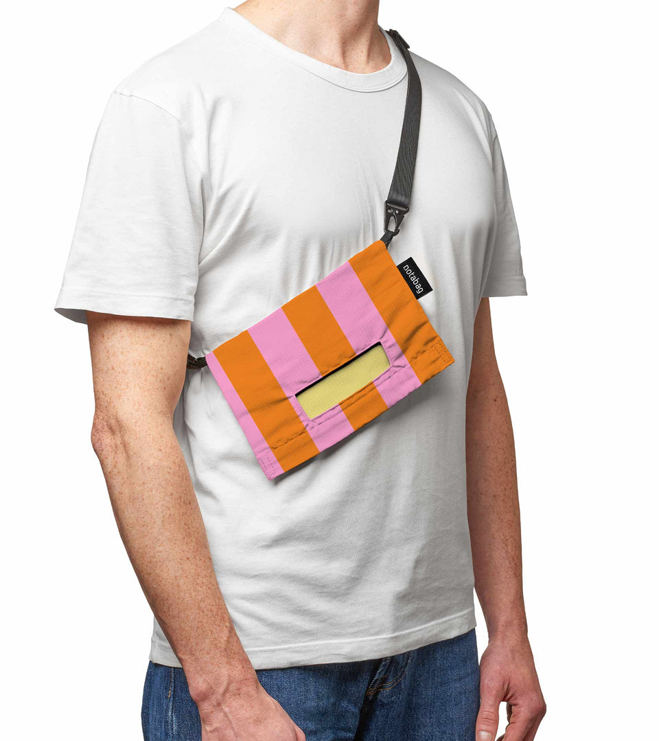 Notabag Crossbody Light – Vanilla Stripes