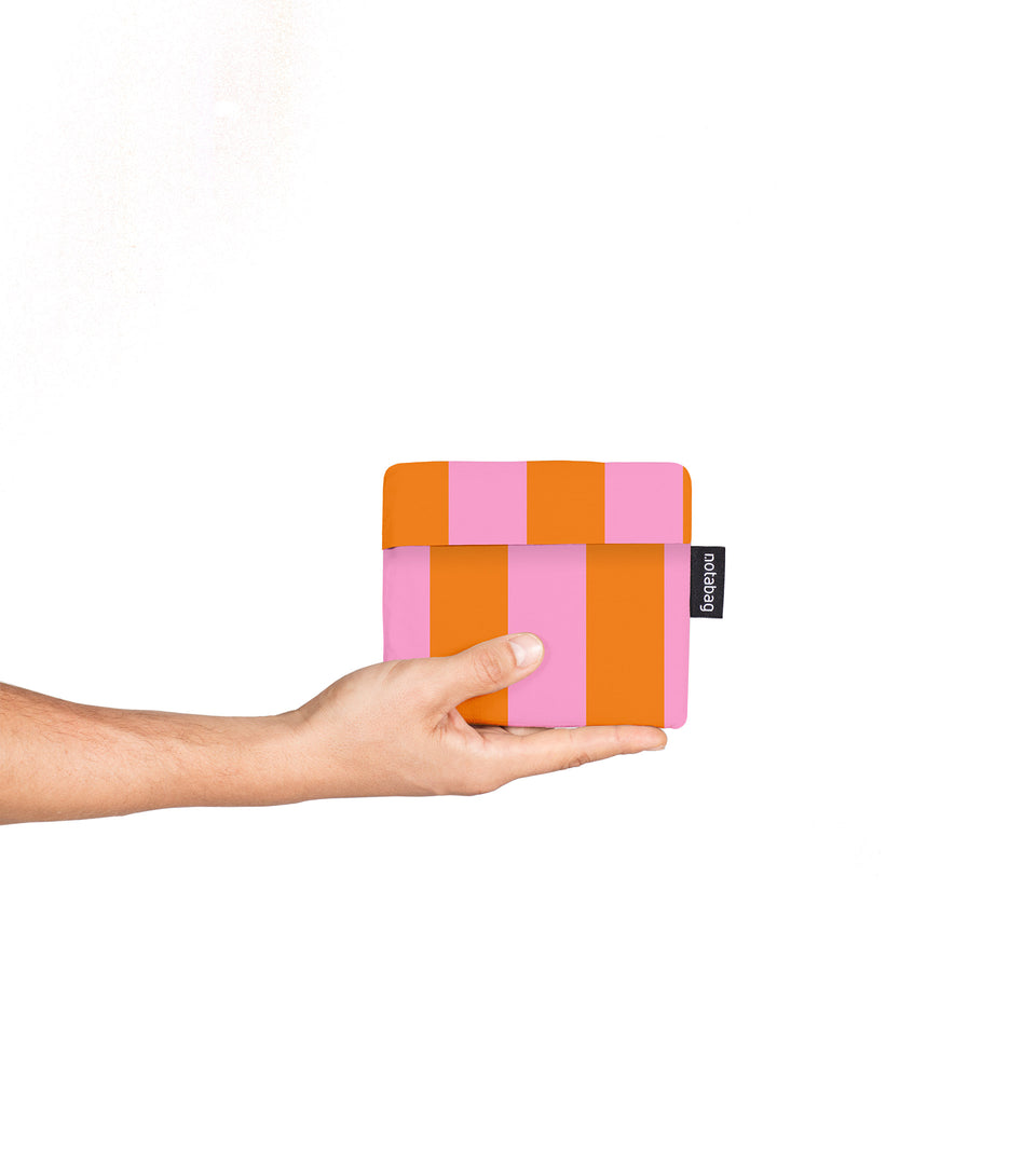 Notabag – Orange/Pink Stripes