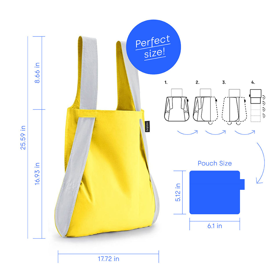 Reflective Notabag – Yellow