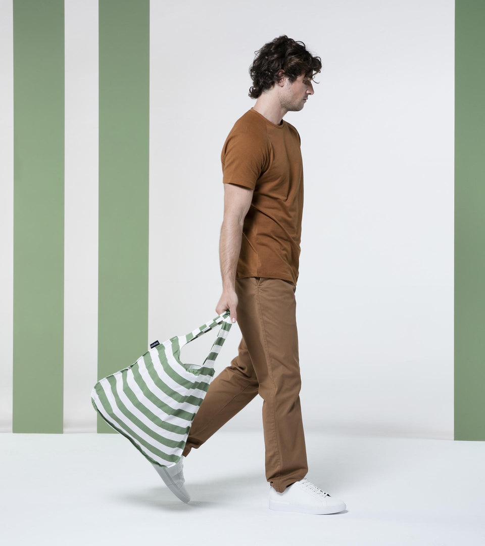 Notabag – Olive Stripes - Notabag Pattern Notabag USA