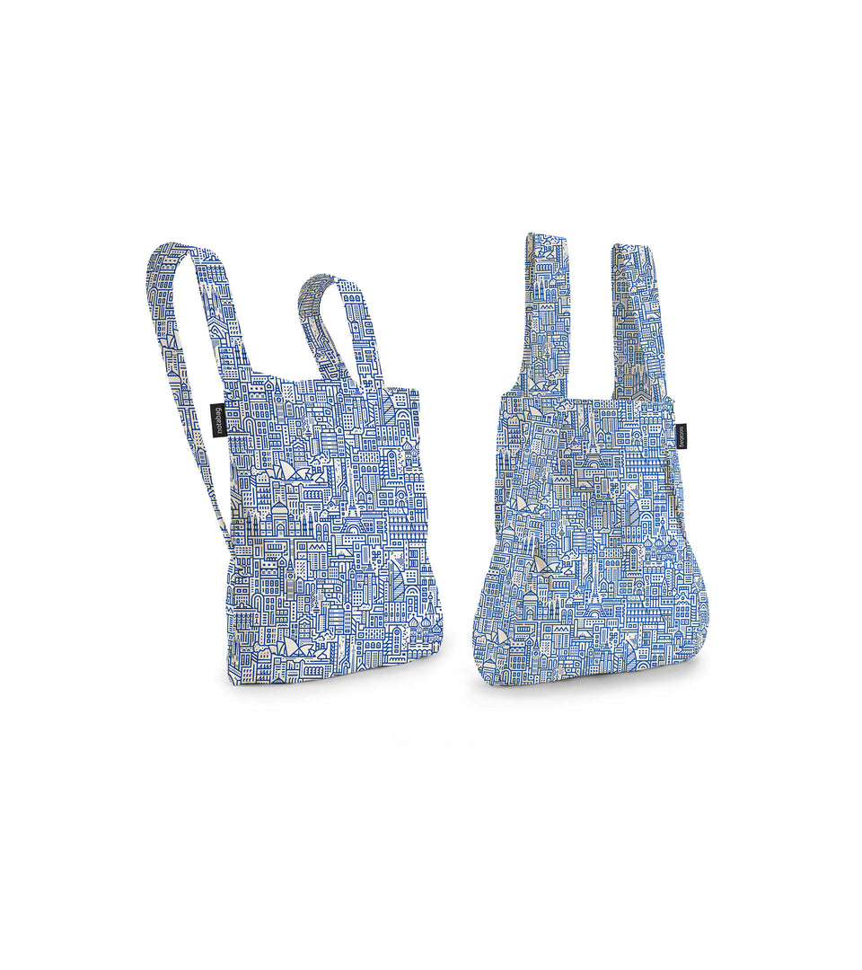 Notabag Hello World – Raw/Blue - Notabag Collaboration Notabag USA