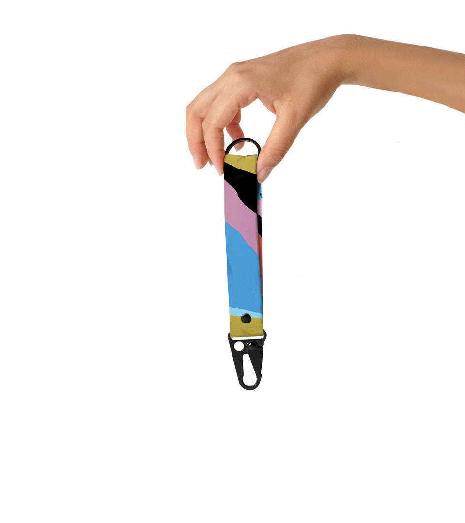 wrist strap purse keychain
