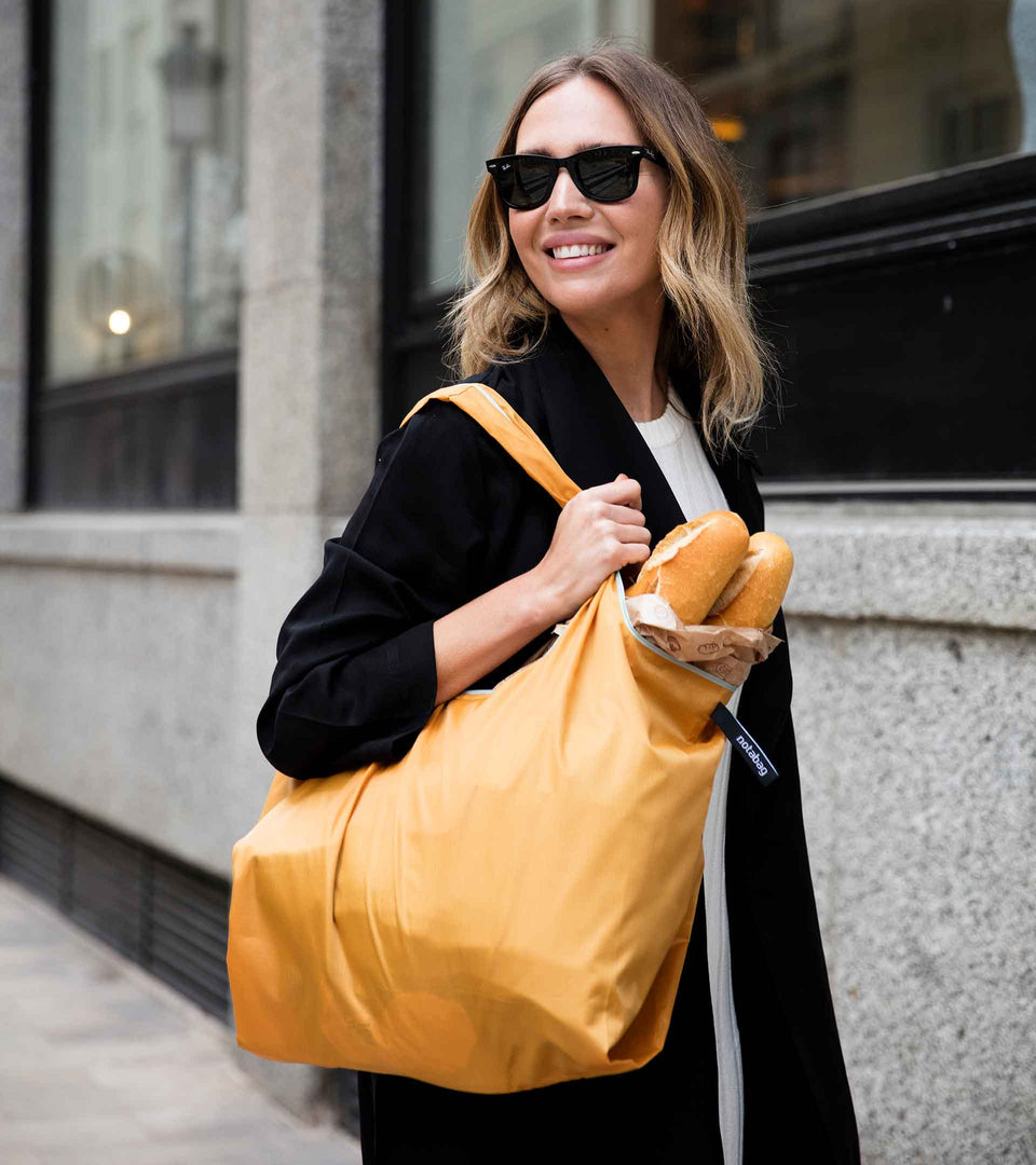 Notabag Tote – Mustard - Notabag Tote Notabag USA